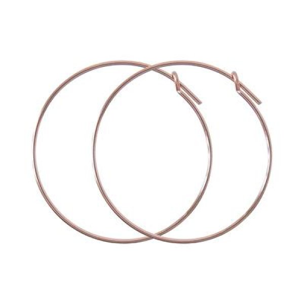 k14 フープピアス K14ピンクGF(1／20) フープピアス 0．7x30mm