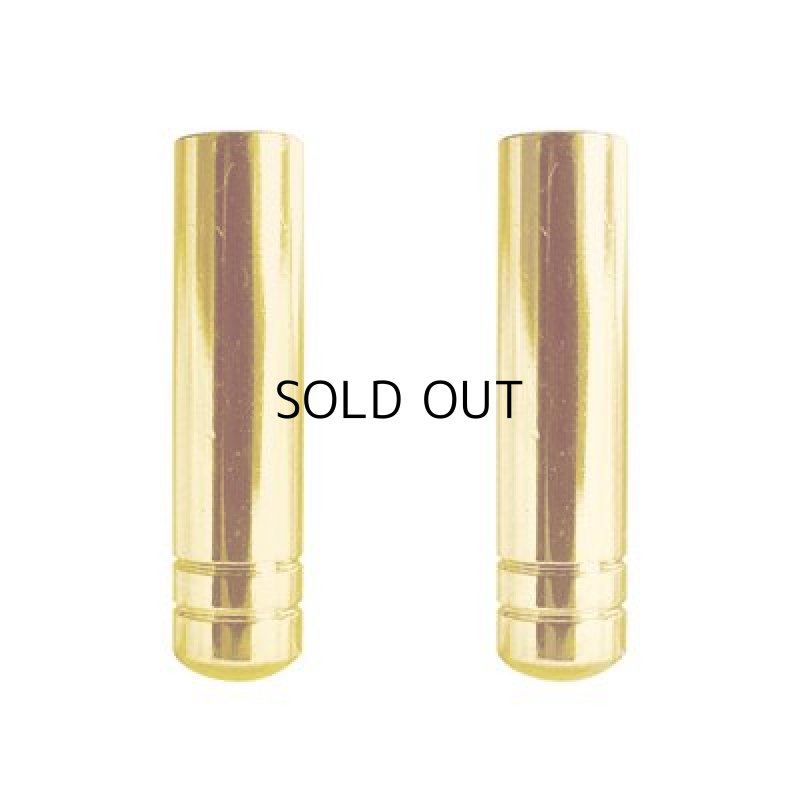 真鍮(GP) ループタイ ヒモ先金具 No.1