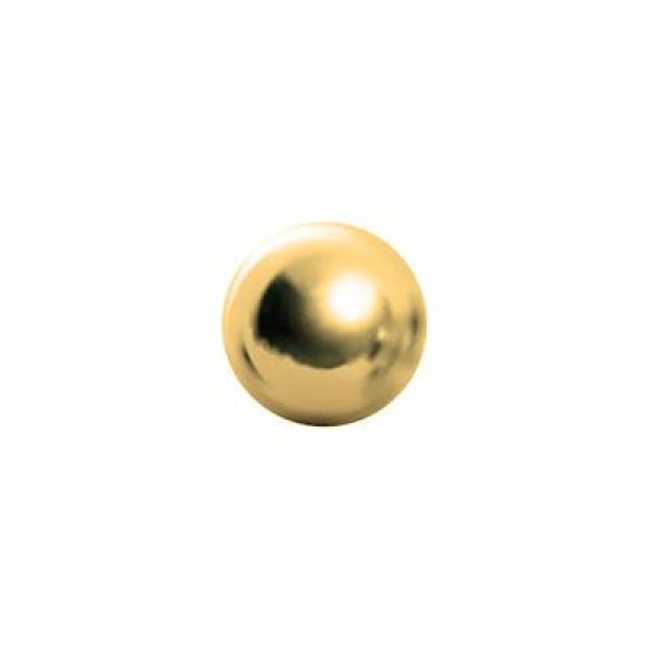 K18 ボール 3mm (貫通穴) - アサオ工芸オンライショップ