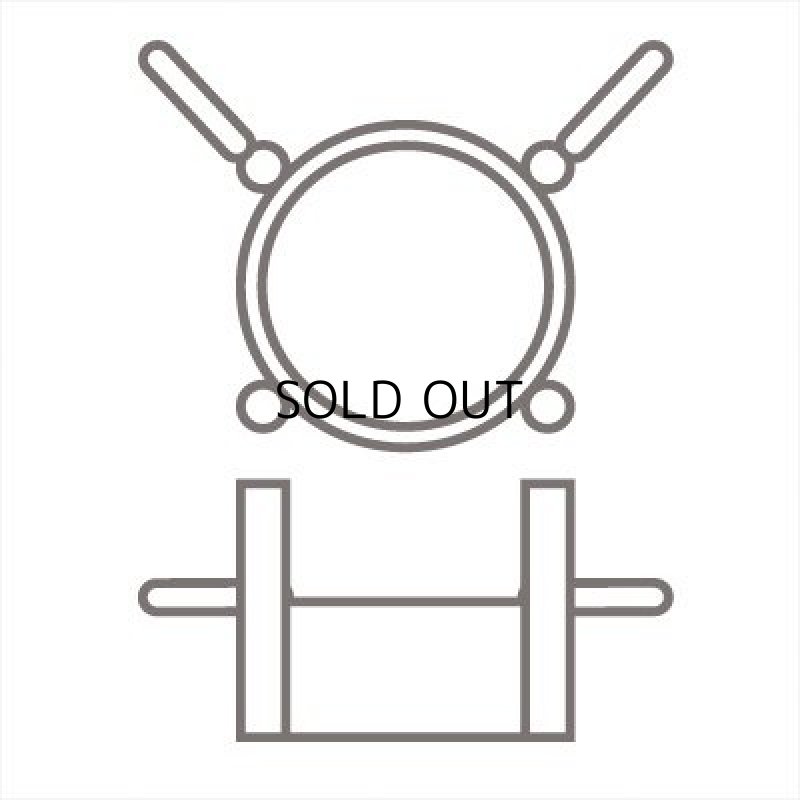 画像2: K18 ツメ 4mm ラウンド 丸カン付 (2)