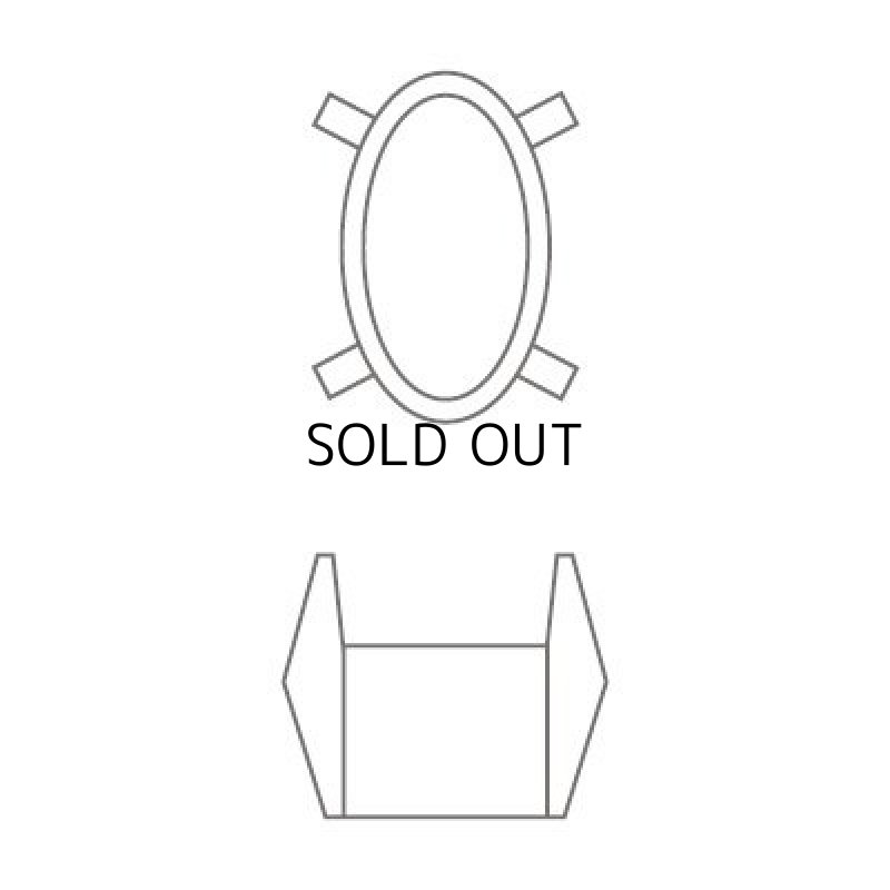 画像2: Ｋ１８ ツメ ４Ｘ５ オーバル (2)