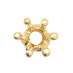 画像1: K18 飾りツメ 3mm ラウンド No.2 (1)