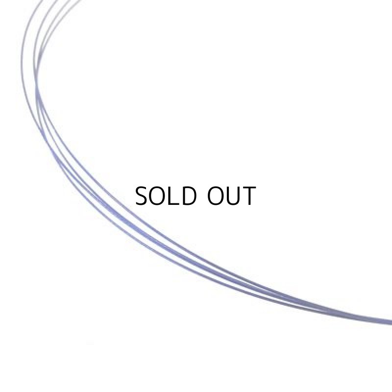 画像2: ブルーワイヤーチョーカー 4連 42cm (2)