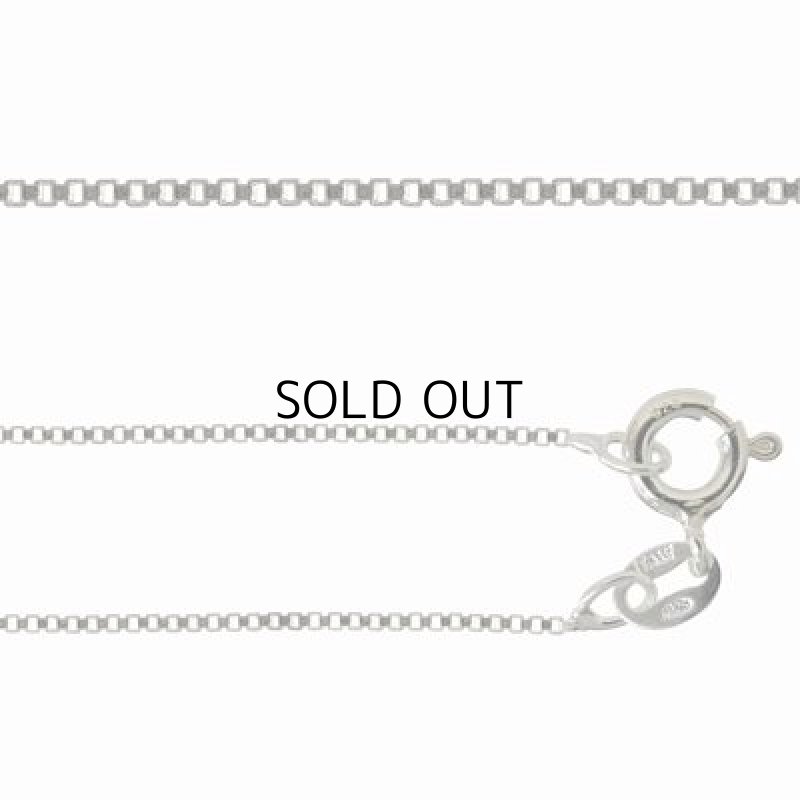 SV ネックレス 40cm ベネチアン 0.9mm