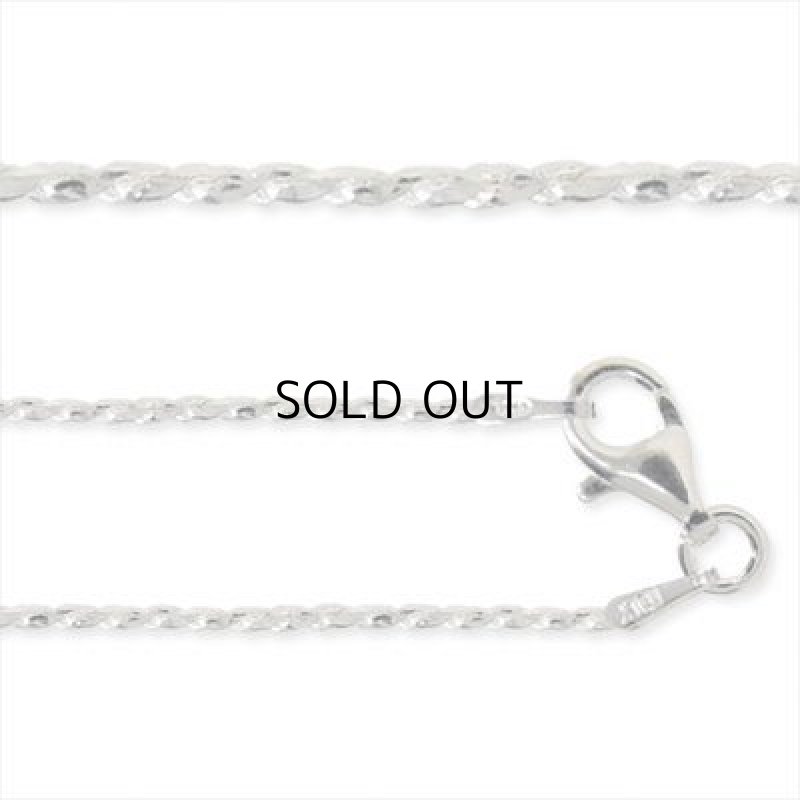 SV ネックレス 40cm カットエレガント 0.95mm幅