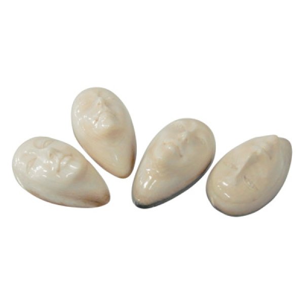 マンモスアイボリー カービング(顔) - アサオ工芸オンライショップ