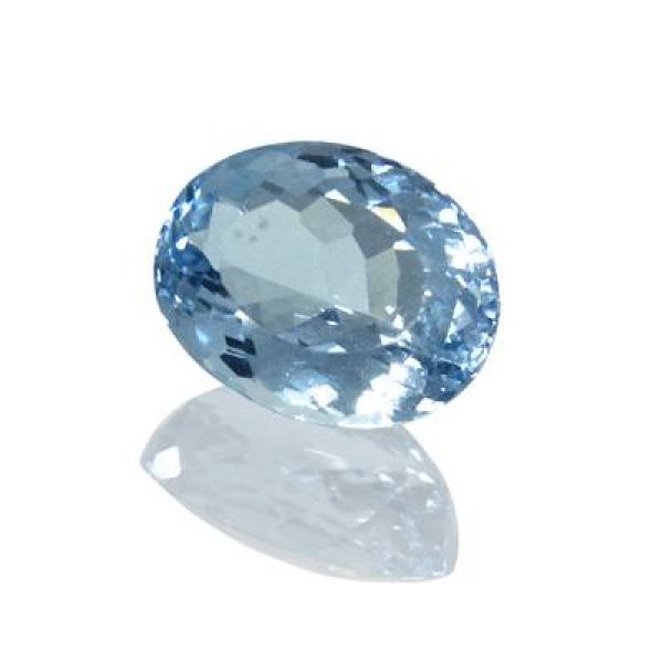 アクアマリン オーバルカット 8.5x11mm - アサオ工芸オンラインショップ