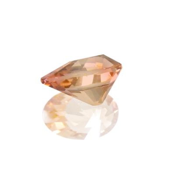 オレンジトルマリン Fオーバルカット 8.4x12.5mm - アサオ工芸