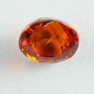 オレンジサファイア オーバルカット 7.6x8.7mm - アサオ工芸オンライ