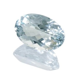 アクアマリン オーバルカット 11.2x15.1mm - アサオ工芸オンラインショップ