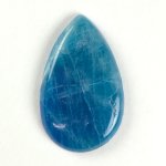 画像1: アフガナイト ペアシェイプカボ 13.6x22.1mm (1)