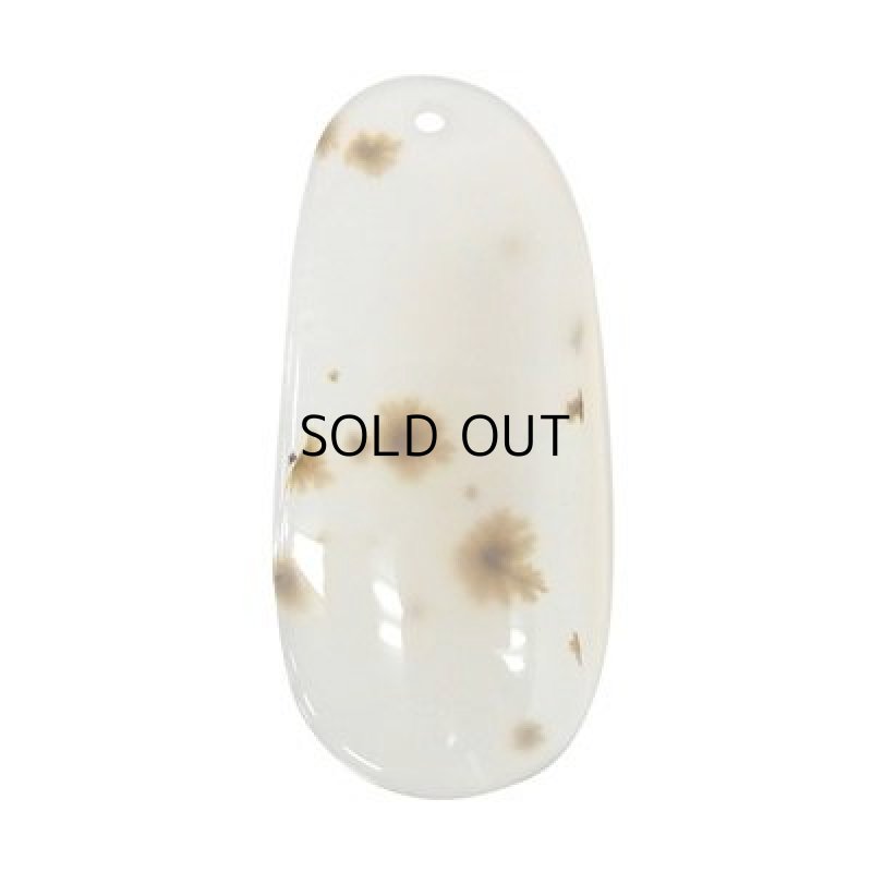 画像2: アゲート ファンシーカボ(貫通穴) 25.5X54.3mm (2)