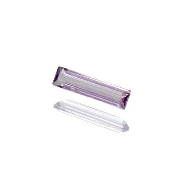 アメシスト(ライト) バゲットカット 2.5x10mm - アサオ工芸オンライ