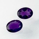 画像1: アメシスト オーバルカット 6x8mm (1)