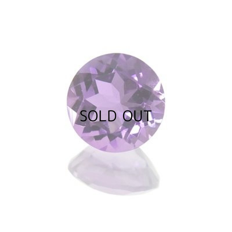 画像2: アメシスト ラウンドカット 8mm (2)