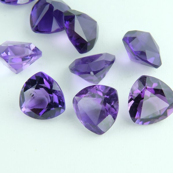 アメシスト トリリアントカット 8mm - アサオ工芸オンライショップ