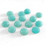 画像2: アマゾナイト ラウンドカボ 8mm (2)