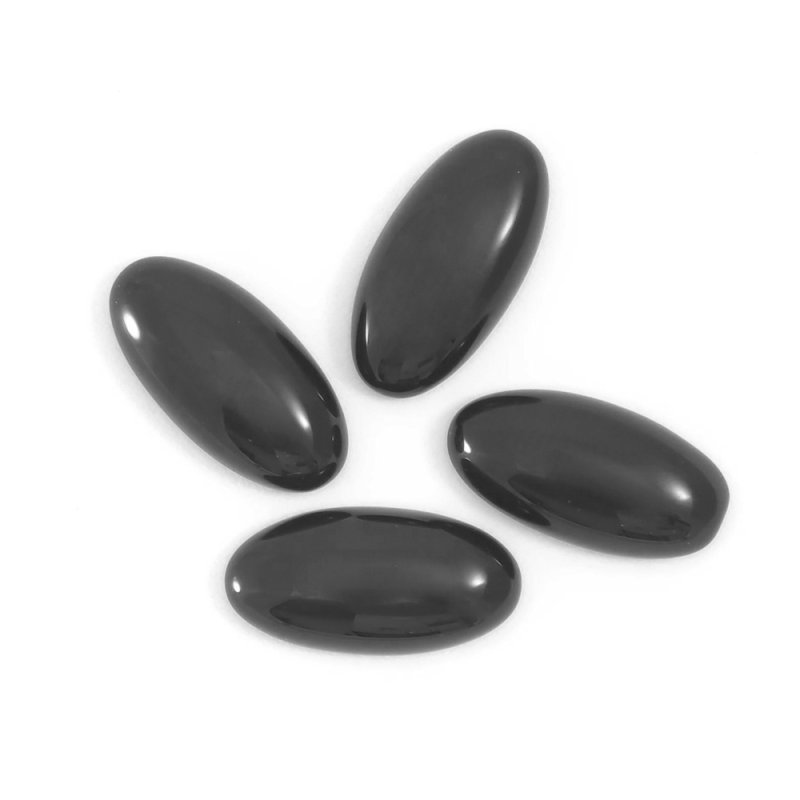 画像1: オニックス オーバルカボ 8x16mm (1)