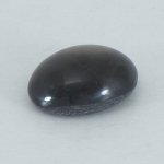 画像2: ブラックスターサファイア オーバルカボ 9.7x12.3mm (2)