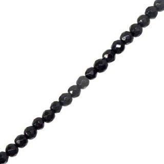 ブラックスピネル ボタンカット連 2-2.5mm - アサオ工芸オンライショップ