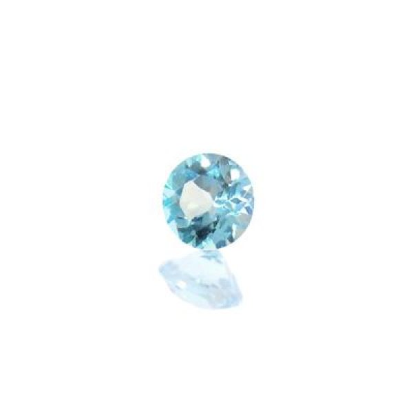 ブルートパーズ ラウンドカット 2.75mm - アサオ工芸オンライショップ