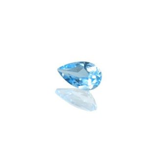 ブルートパーズ(スイス) ペアシェイプカットB級 15.1x20.1mm