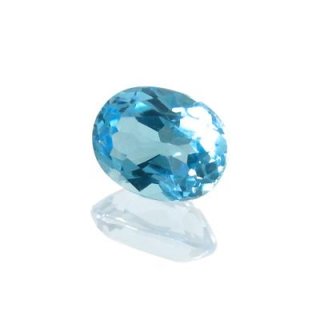 ブルートパーズ(ロシア) オーバルカット 16.3x23.0mm - アサオ