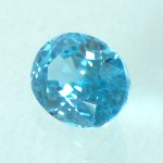 画像2: ブルージルコン オーバルカット 6.2x7.9mm (2)