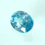 画像2: ブルージルコン オーバルカット 6.7x8.7mm (2)
