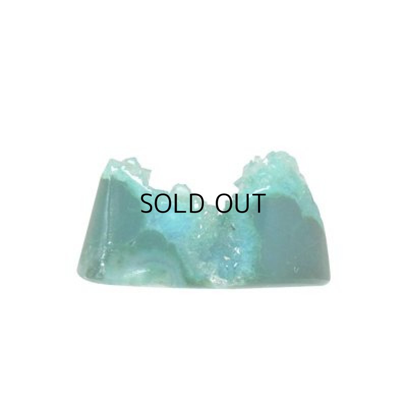 画像3: クリソコーラ(ドルジー) ファンシー 9.0x15.0mm (3)