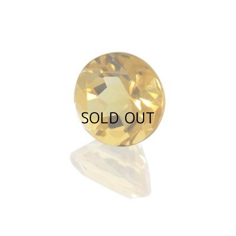 画像1: シトリン ラウンドカット 6mm (1)