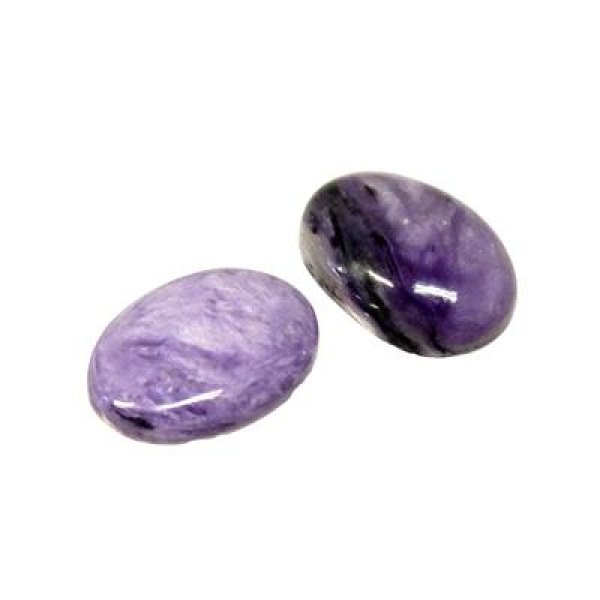 チャロアイト オーバルカボ 13x18mm - アサオ工芸オンライショップ