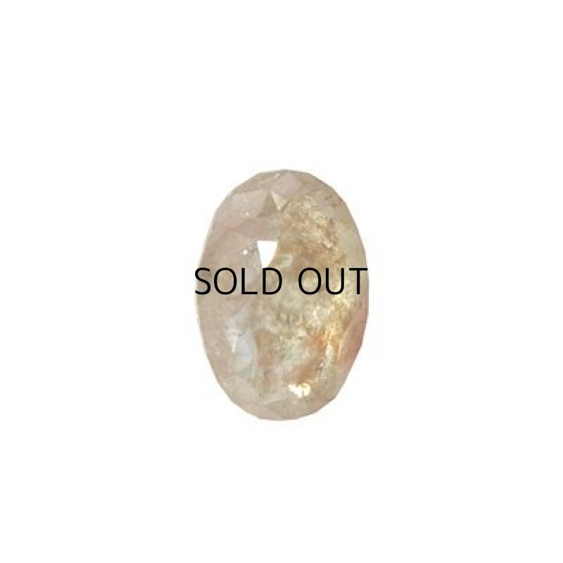 画像2: イエローダイヤモンド(FLOY) オーバルローズカット 3.5X5mm (2)