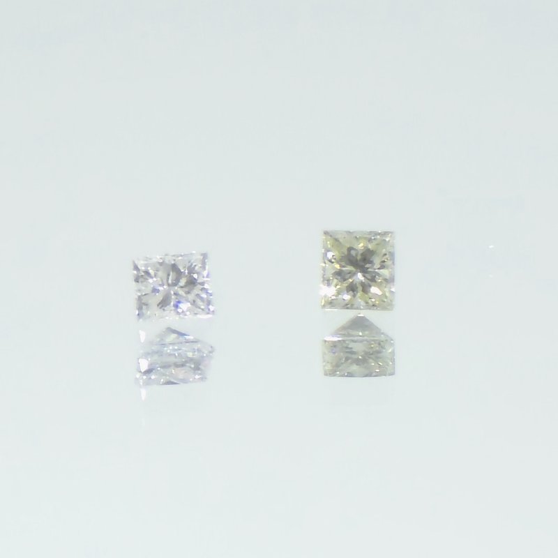 画像1: ダイヤモンド バゲットプリンセスカット 1.8-2.1mm (1)
