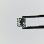 画像3: ダイヤモンド(B級) プリンセスカット 2.7x3.0mm (3)