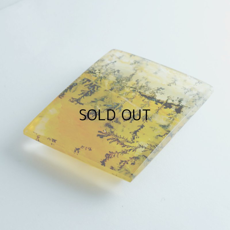 画像2: デンドリティッククォーツ バゲット 24.2x31.1mm (2)