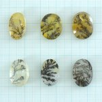 画像1: デンドリティッククォーツ オーバル 長辺15-17mm (1)