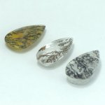 画像2: デンドリティッククォーツ ペアシェイプ 長辺20-21mm (2)