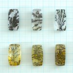 画像1: デンドリティッククォーツ クッション 長辺17-19mm (1)