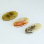 画像2: デンドリティックアゲート オーバル 長辺20-23mm (2)