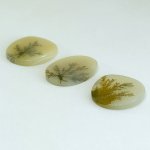 画像2: デンドリティックアゲート オーバル 長辺21-22mm (2)