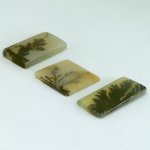 画像2: デンドリティックアゲート レクタングル 長辺17-23mm (2)