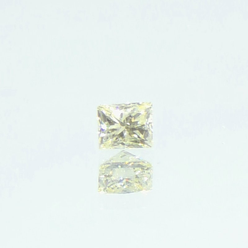 画像1: イエローダイヤモンド(ＶＬＹ) バゲットプリンセスカット 2.1x2.6mm (1)