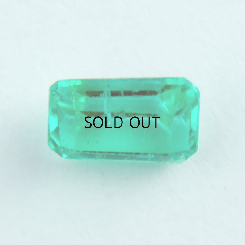 画像2: エメラルド オクタゴンカット 3.1x4.4mm (2)
