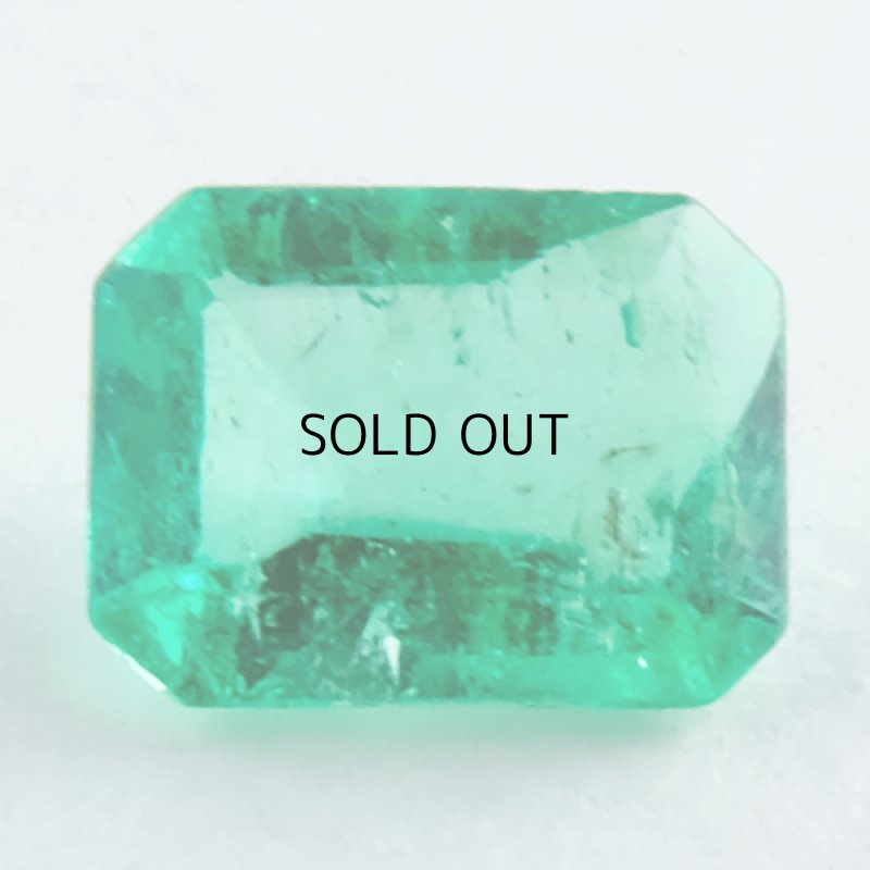 画像2: エメラルド オクタゴンカット 3.0x4.1mm (2)