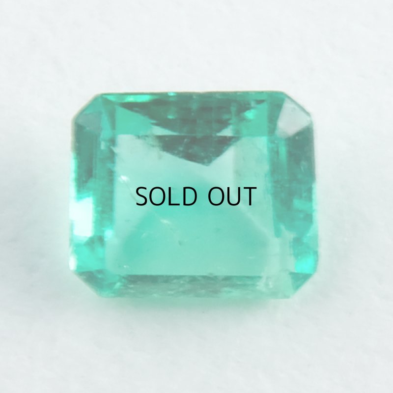 画像2: エメラルド オクタゴンカット 3.7x4.2mm (2)