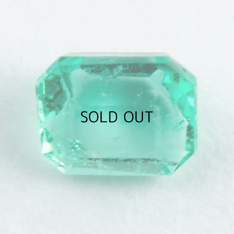画像2: エメラルド オクタゴンカット 3.6x4.5mm (2)
