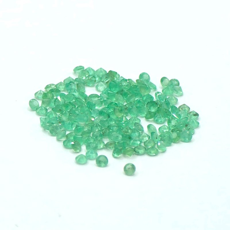 画像1: エメラルド ダイヤカット 1.5mm (1)