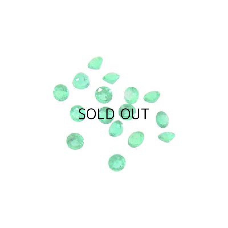 画像1: エメラルド ダイヤカット 1.6mm (1)