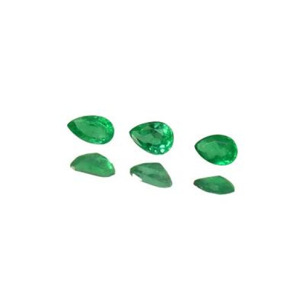 エメラルド ペアシェイプカット 2x3mm - アサオ工芸オンラインショップ